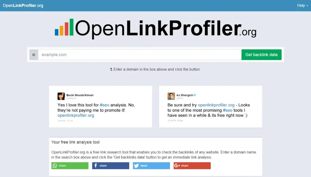 OpenLink Profiler