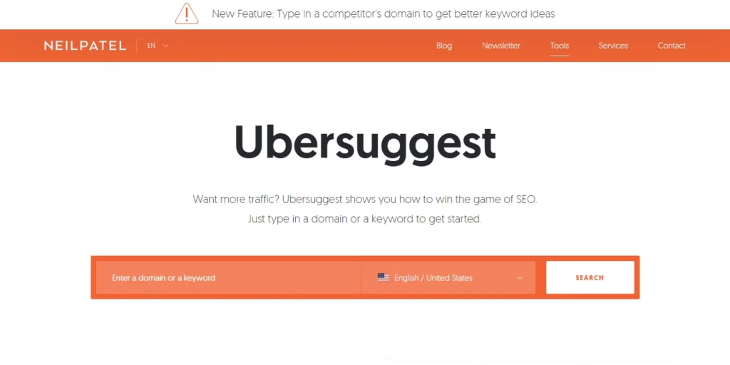 Ubersuggest