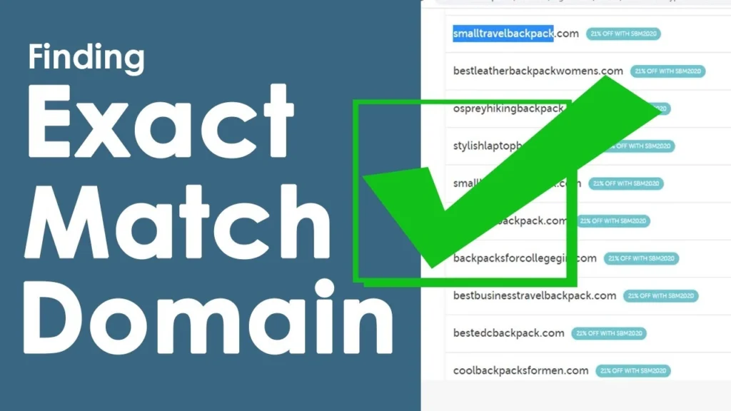 Exact Match Domain