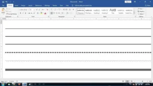 Coba 4 Cara Membuat Garis di Word yang Mudah Ini!