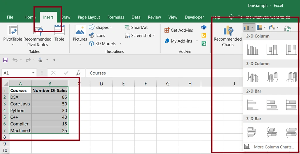 Cara Membuat Grafik di Excel dengan Benar