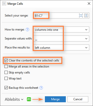 Cara Menggabungkan Kolom di Excel Menggunakan Merge Cell