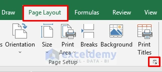 Cara Print Excel dengan Format Landscape