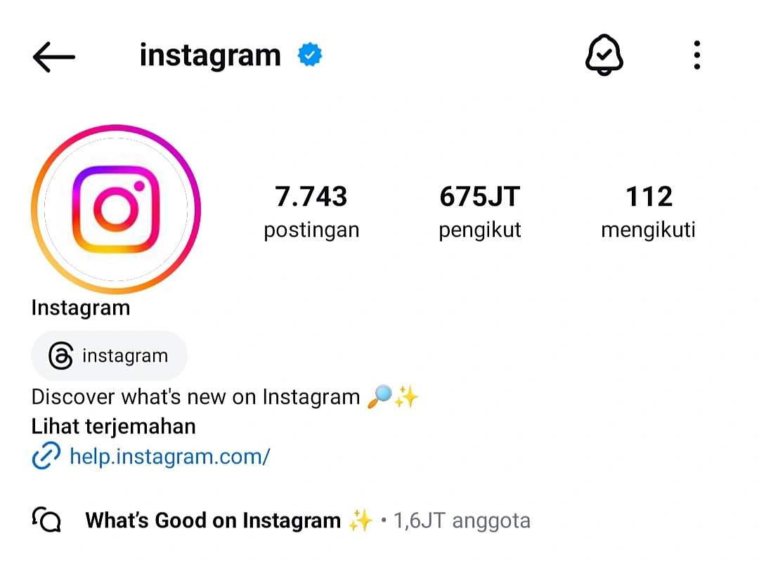 Apakah Centang Biru di Instagram Gratis?