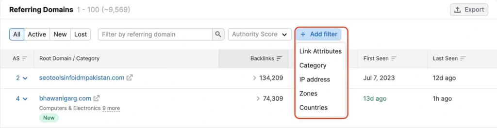 Backlink Hilang dan Baru