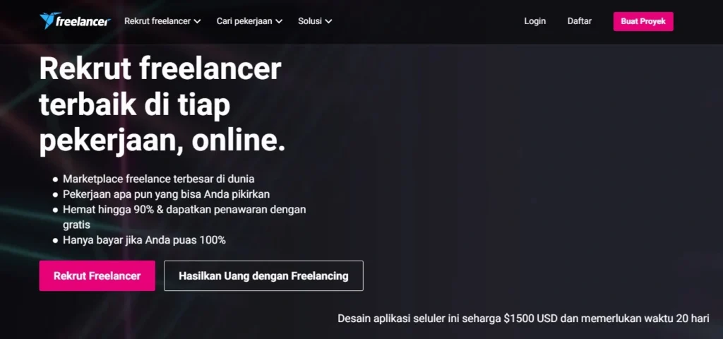 Cara Mendapatkan Uang dari Internet dengan Menjadi Freelancer