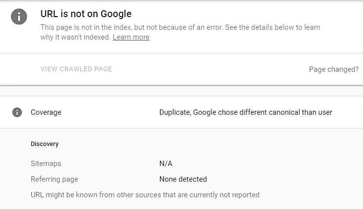 Mengalami Duplicate, Google Chose Different Canonical Than User? Ini 6 Cara Mengatasinya