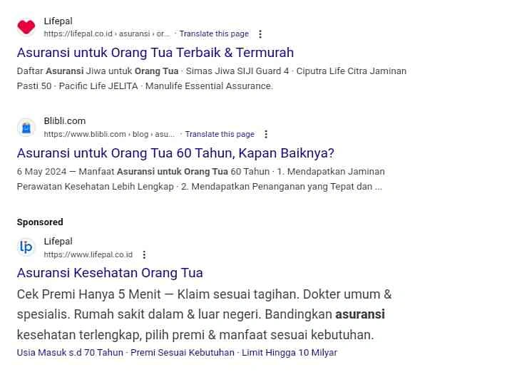 Perbedaan Organic dan Inorganic Keywords