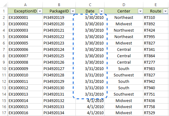 Cara Menghilangkan Gridlines Tertentu di Excel