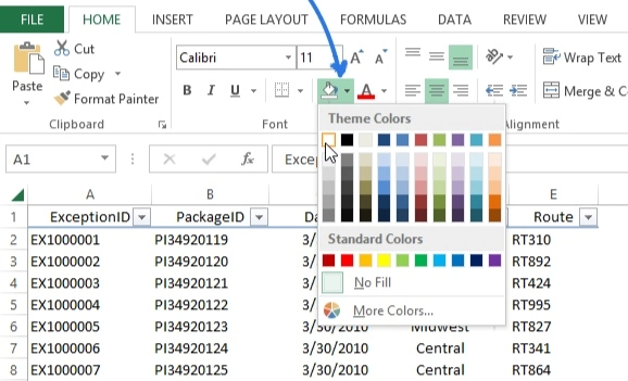 Cara Mudah Menghilangkan Garis di Excel