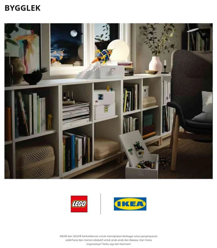 Kolaborasi IKEA dan LEGO dalam Menciptakan BYGGLEK