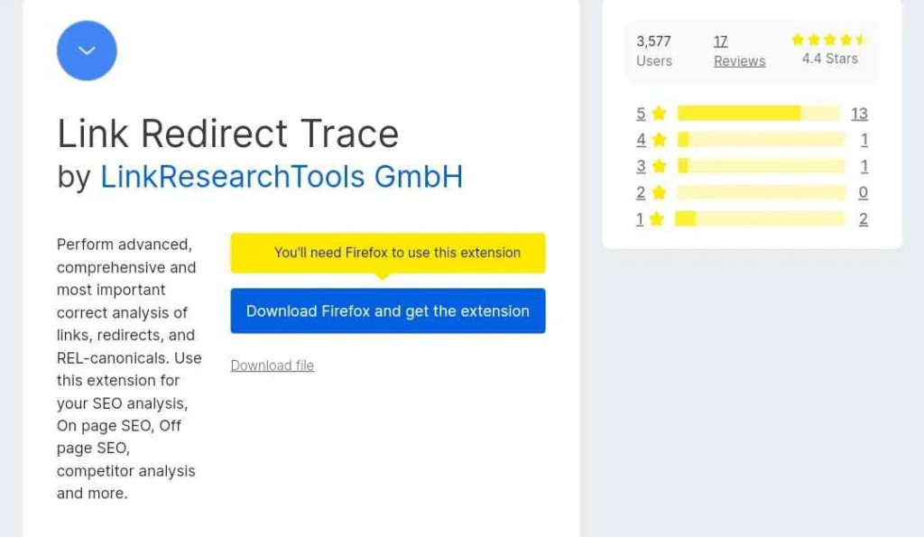 Link Redirect Trace