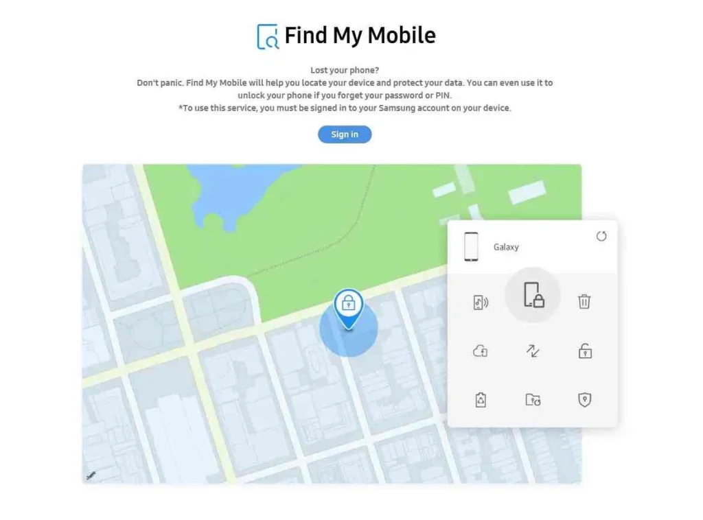 Cara Buka HP Lupa Kata Sandi Menggunakan Samsung Find My Mobile