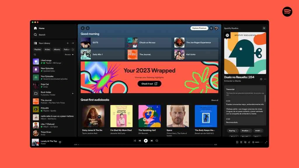 Contoh Public Relations Wrapped Spotify