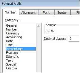 Cara Bikin Persen di Excel