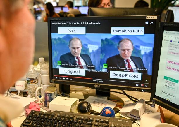 ilustrasi deepfake putin