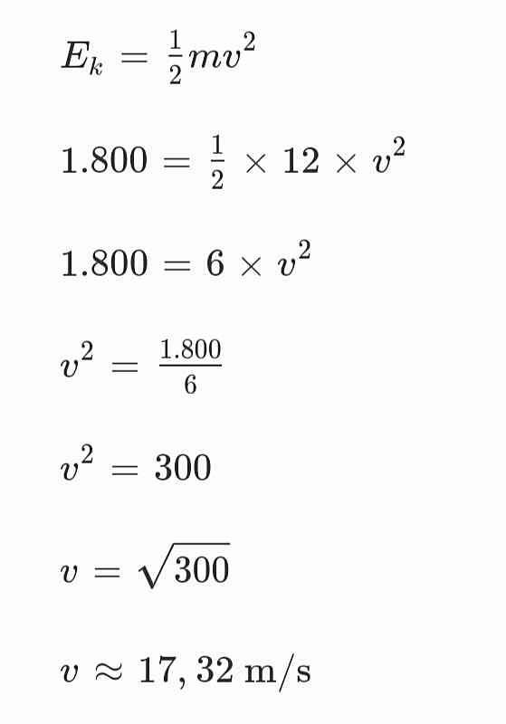 Jawaban Soal Energi Kinetik 10